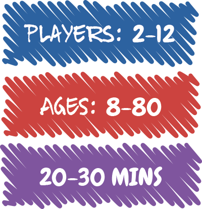 2-12 players | Ages 8-80 | 20-30 mins