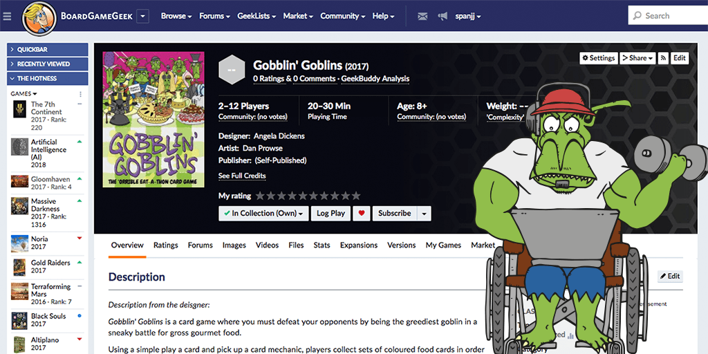 Gobblin' Goblins on Board Game Geek