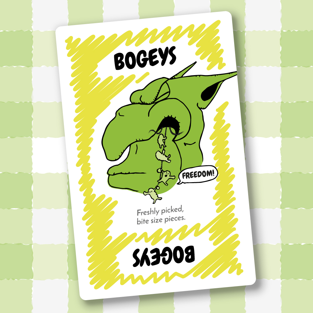 Bogeys - Freshly picked, bite size pieces.